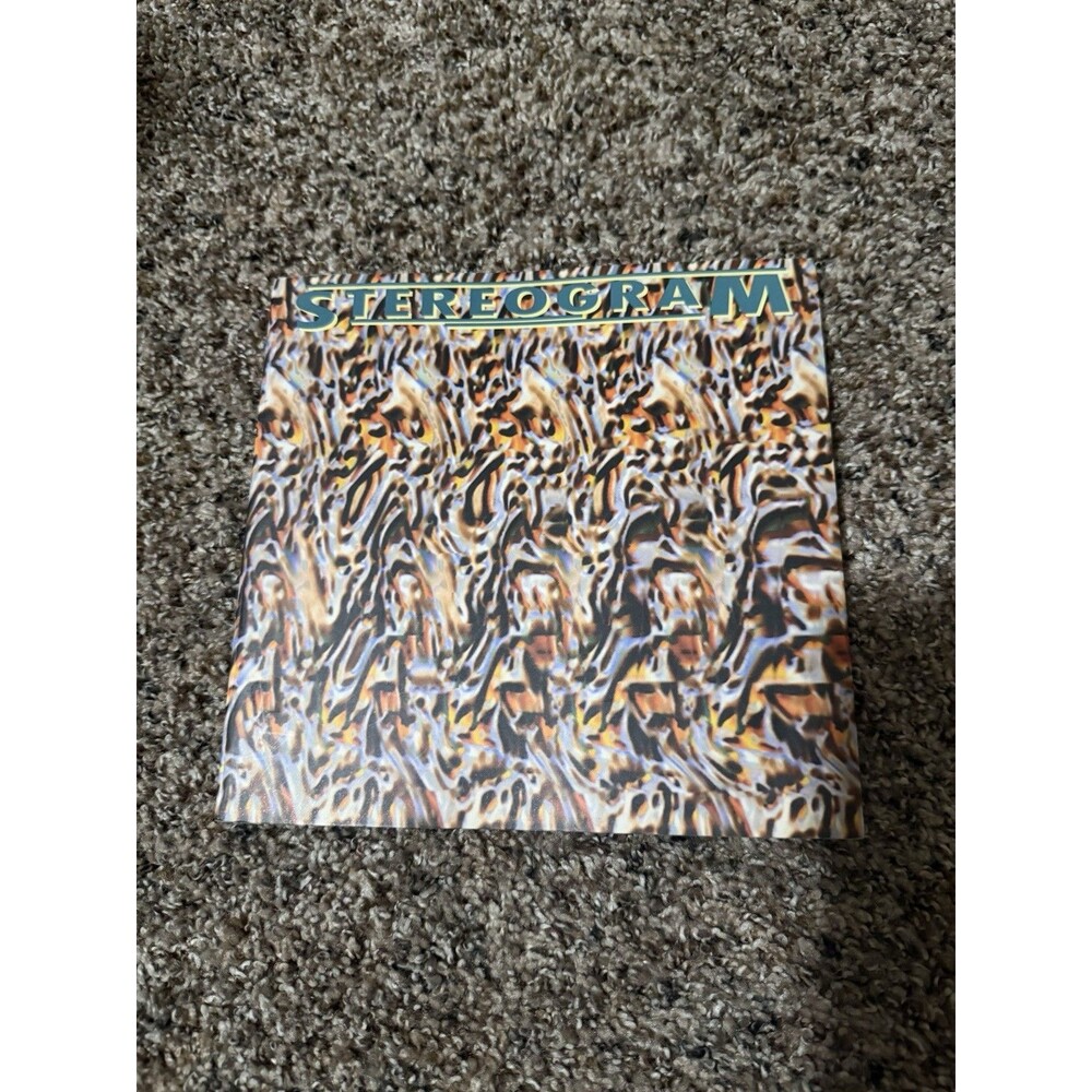 1994 Stereogram 3D Optical Illusion Book Magic Eye Cadence Books Japan